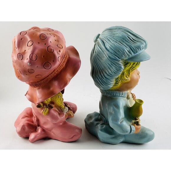 Set Vintage Universal Statuary Sleepy Bed Time Kendrick Girl Boy Doll 1974 10” - Picture 4 of 12